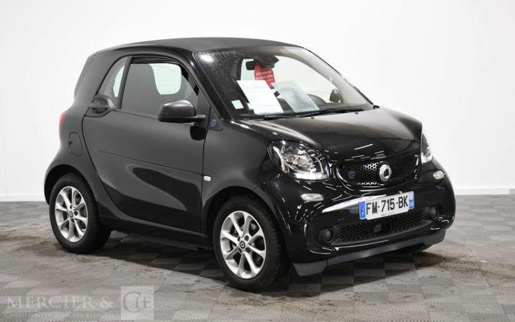 SMART FORTWO ELECTRIC 80 56PPM 17.6KWH AVEC-BATTERIE PASSION NOIR FM-715-BK