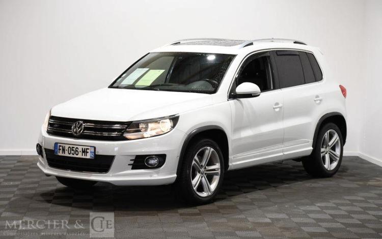 VOLKSWAGEN TIGUAN 2,0 TDI110 BLUEMOTION R- LINE  EXCLUSIVE BLANC FN-056-MF