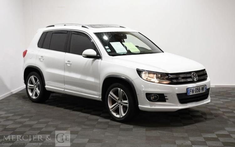 VOLKSWAGEN TIGUAN 2,0 TDI110 BLUEMOTION R- LINE  EXCLUSIVE BLANC FN-056-MF