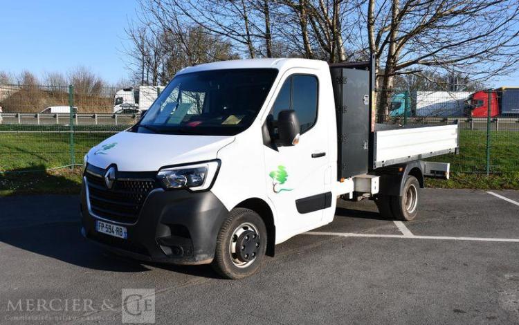 RENAULT MASTER BENNE L3 COFFRE ENERGY DCI 145 BLANC FP-594-RB