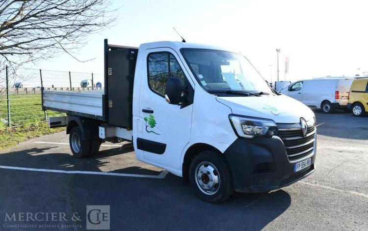 RENAULT MASTER BENNE L3 COFFRE ENERGY DCI 145 BLANC FP-594-RB