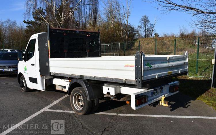 RENAULT MASTER BENNE L3 COFFRE ENERGY DCI 145 BLANC FP-594-RB