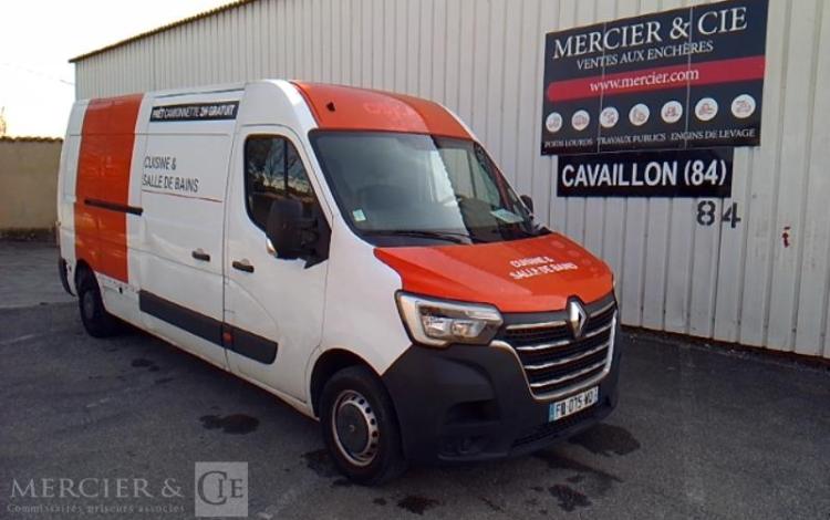 RENAULT MASTER FOURGON 2.3 DCI 16V 136CV BLANC FQ-075-WQ