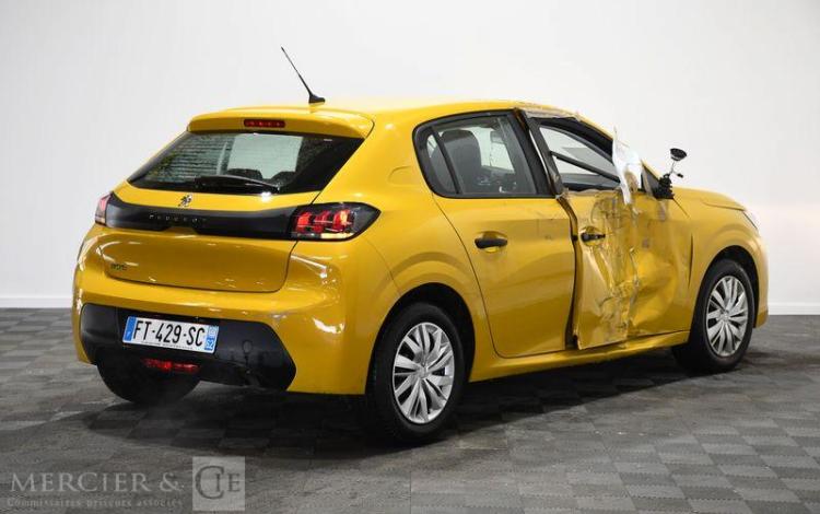 PEUGEOT 208 1,2 VTI 75 LIKE JAUNE FT-429-SC