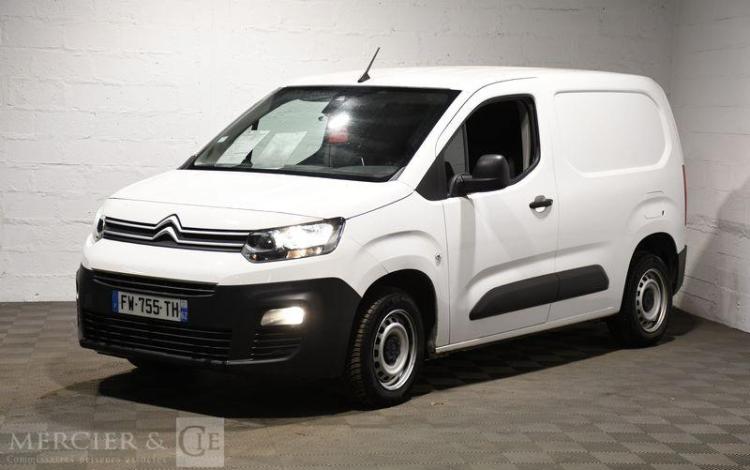 CITROEN BERLINGO FOURGON 1.5 BLUEHDI 100 650KG M L1 DRIVER S&S BLANC FW-755-TH