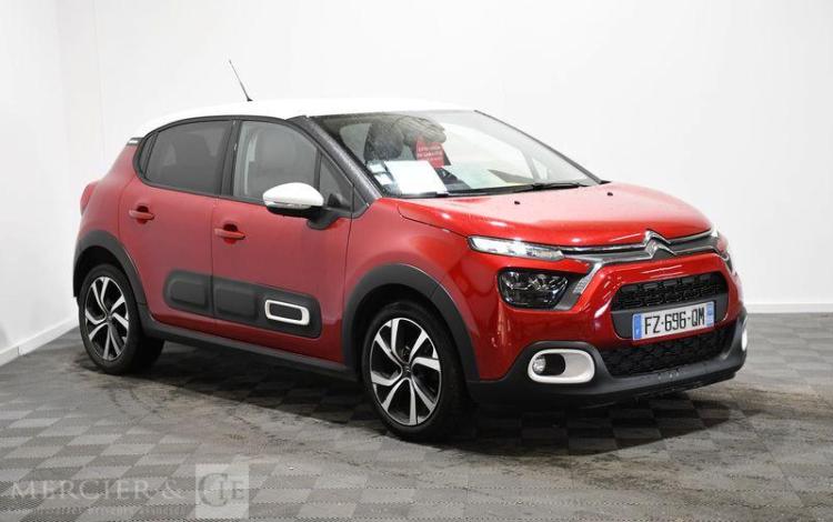 CITROEN C3 1.2 PURETECH 80 SHINE PACK S&S ROUGE FZ-696-QM