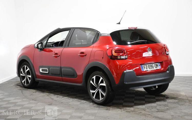 CITROEN C3 1.2 PURETECH 80 SHINE PACK S&S ROUGE FZ-696-QM