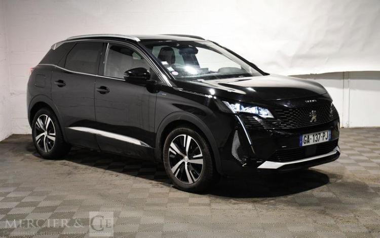 PEUGEOT 3008 GT HYBRID 225 EAT8 NOIR GA-137-PJ