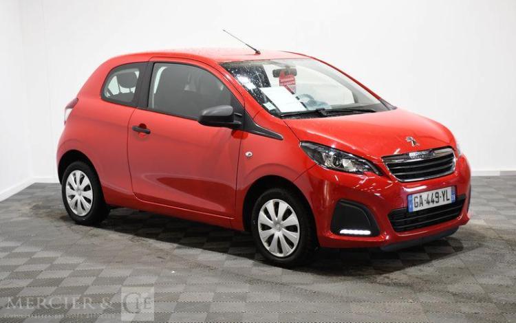 PEUGEOT 108 1,0 VTI 70 LIKE ROUGE GA-449-YL