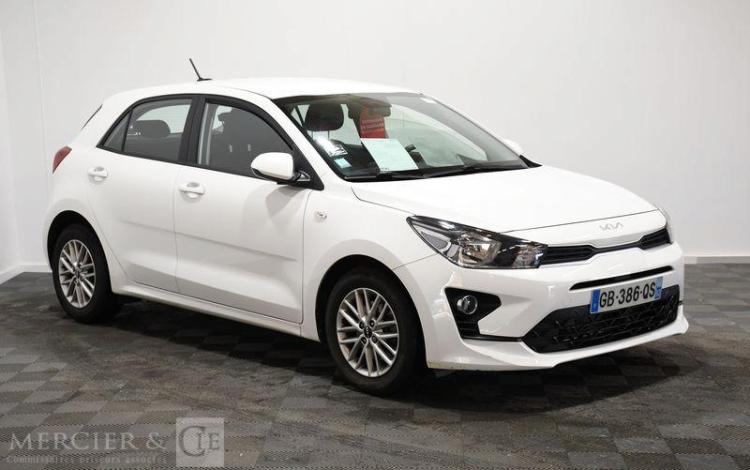 KIA RIO 1,0 T-GDI 100CH ISG BVM6 ACTIVE 5P BLANC GB-386-QS