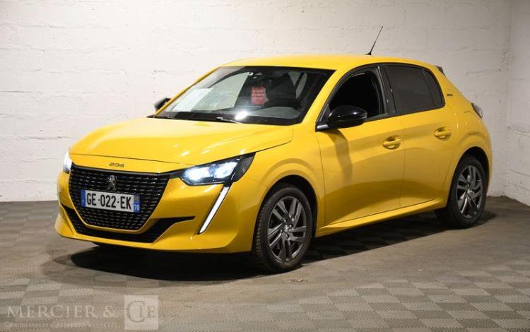 PEUGEOT 208 STYLE PURE TECH 100 S&S JAUNE GE-022-EK