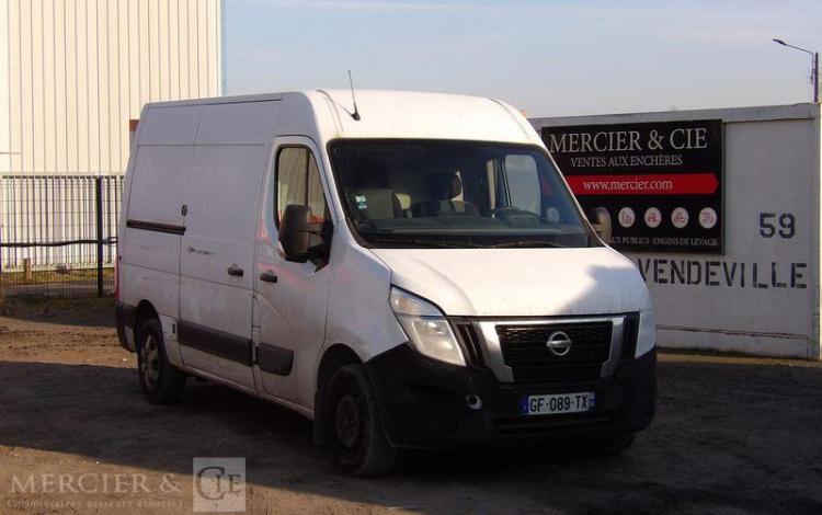 NISSAN NV400 FG INTERSTAR3 FOURGON 2.3 DCI 16V 136CV ACENTA – DIESEL – 39758 KMS – BLANC GF-089-TX