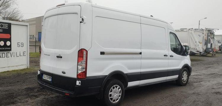 FORD TRANSIT 2,0 TDCI  ECOBLUE 16V TURBO – DIESEL – 34517 KMS – ANNEE 2022 BLANC GG-210-KM