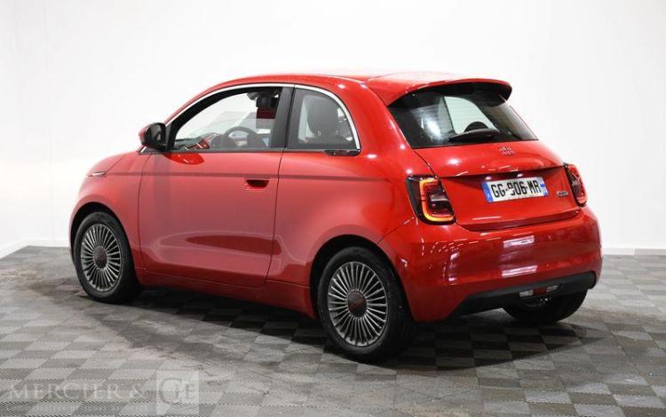 FIAT 500 ELECTRIC 95 AUTONOMIE-185KMH RED ROUGE GG-906-MR