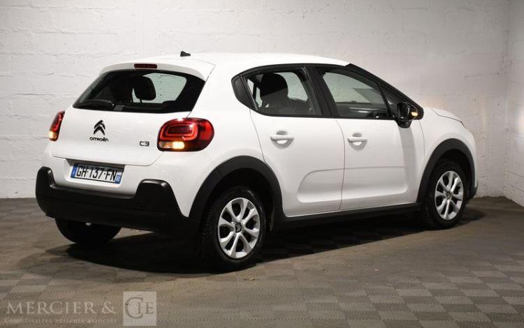 CITROEN C3 1,2 PURETECH 83 FEEL S&S BLANC GH-137-FN