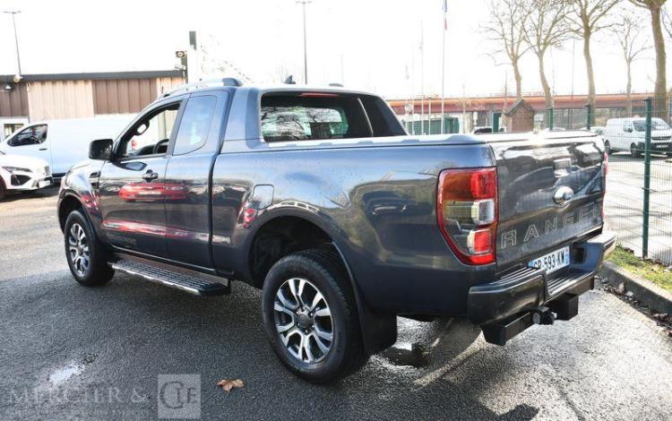 FORD RANGER DOUBLE CABINE 2.0 TDCI 215 WILDTRAK 4X4 GRIS GP-593-KW