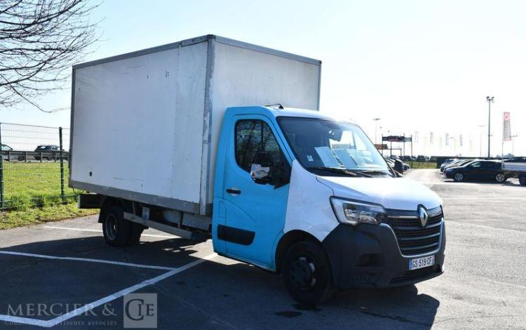 RENAULT MASTER CHASSIS CAB L4 CFTRJ3500 BLUE DCI140 BLANC GS-519-CF