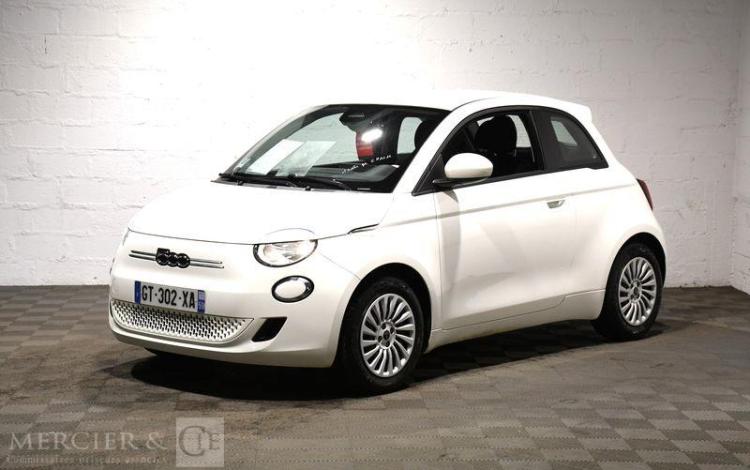 FIAT 500E 95 23.7KWH AUTONOMIE-185KMH BLANC GT-302-XA