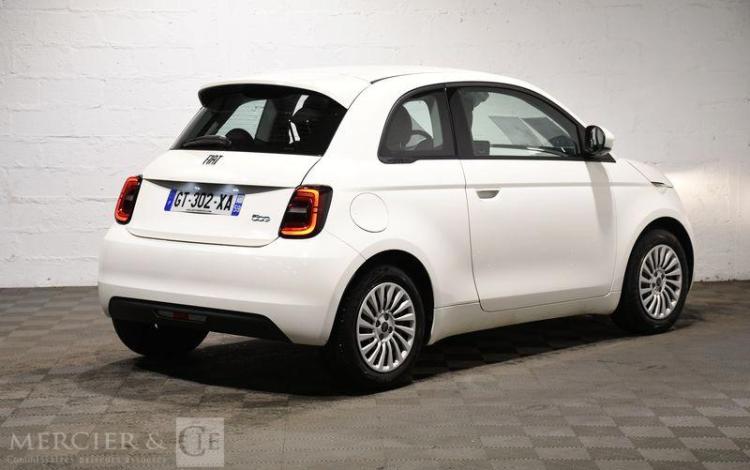 FIAT 500E 95 23.7KWH AUTONOMIE-185KMH BLANC GT-302-XA