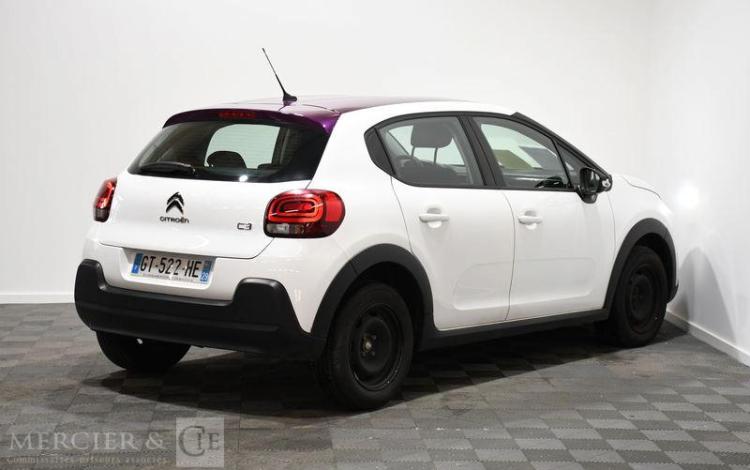 CITROEN C3 A,E 1.5 BLUEHDI 100 BLANC GT-522-HE