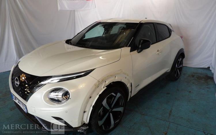 NISSAN JUKE HYBRID 1.6 143CH TEKNA BVA vendu sur designation vp à cavaillon BLANC GW-501-FE