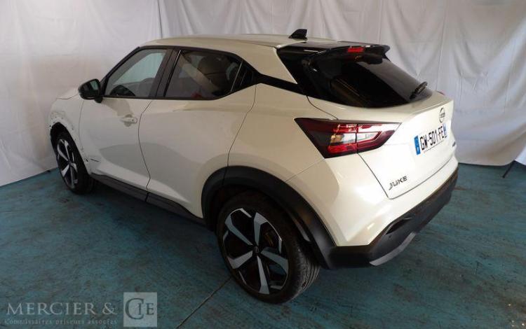 NISSAN JUKE HYBRID 1.6 143CH TEKNA BVA vendu sur designation vp à cavaillon BLANC GW-501-FE