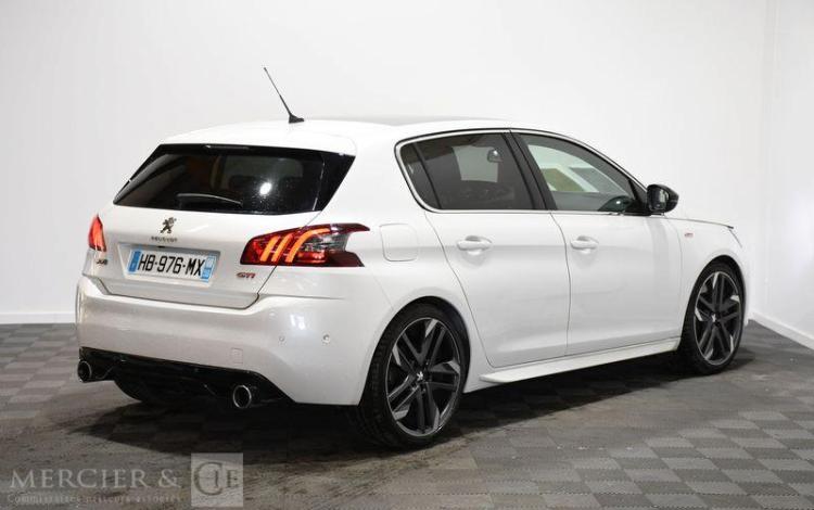 PEUGEOT 308 GTI 1,6 THP 270CH BLANC HB-976-MX